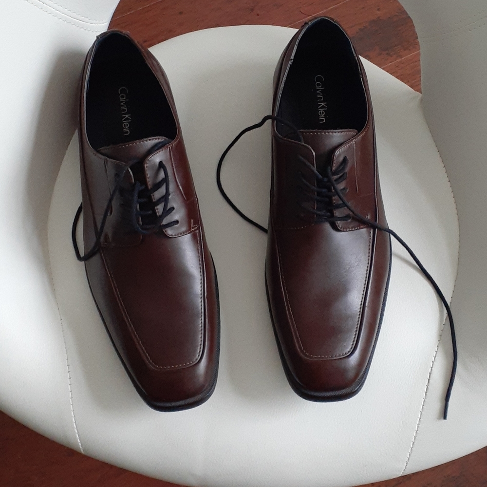 COPY - Calvin Klein brown dress shoes